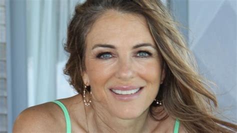 lizbeth hot|Elizabeth Hurley, 57, is back in a bikini and she looks。